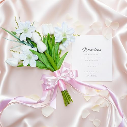 Light Pink Satin Ribbon 1 inch x 50 Yards
