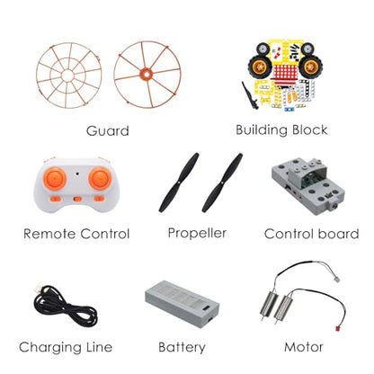 DIY Drone&RC Car Set for Kids and Beginners