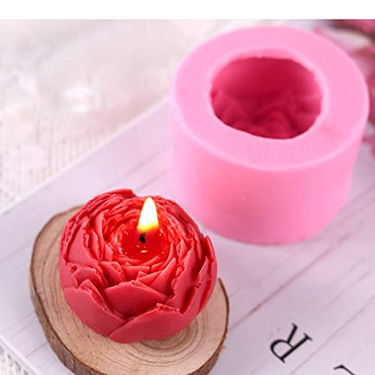 6 Pcs Flower Silicone Molds Set (6 Count)