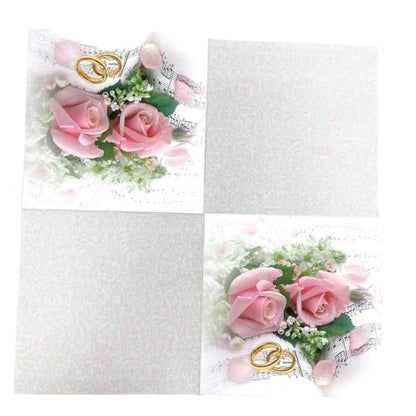 20 ct 13x13 Flowers Paper Luncheon Decoupage Napkins (20 Count)