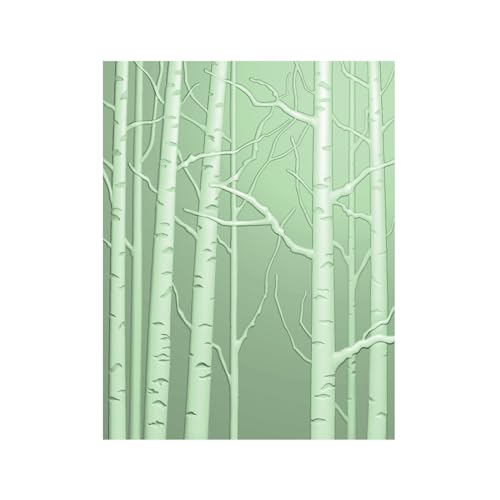 3D Embossing Folder for Card Making Tree Trunk Pattern Plastic Embossing Folders for DIY Scrapbooking Photo Album Card Paper Craft Decoration Embossing Template Paper Card Embossing Stencil