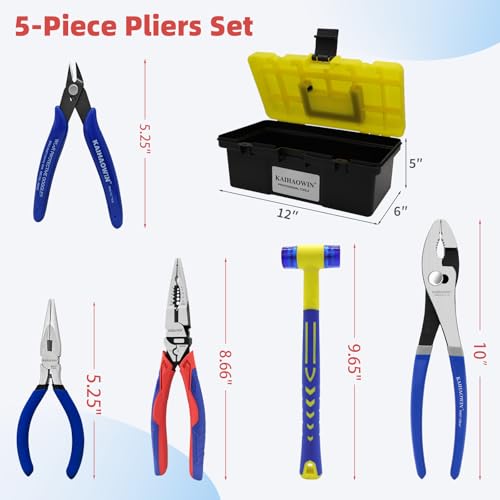 6 Piece Tool Set with Case (6 Count)