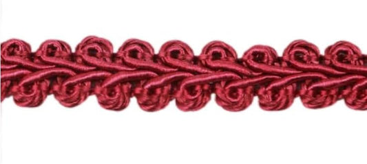 BEL AVENIR Braid Trim 1/2 inch 13.6 Yards French Gimp Basic Sewing Polyester DIY Crafts Costume Home Decorative (Red) - Crafty Corner