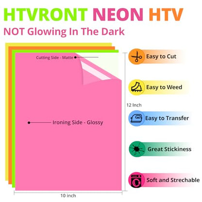 Neon Heat Transfer Vinyl