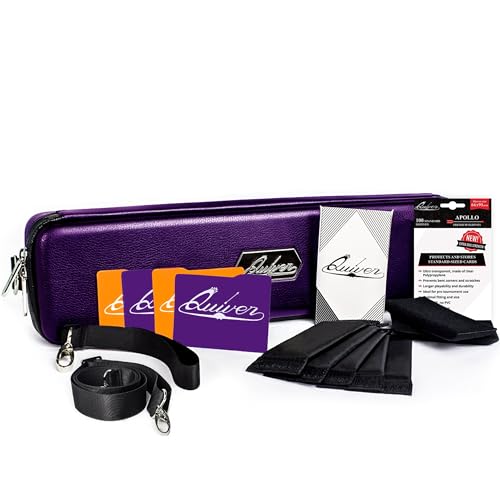 Purple Quiver Card Carrying Case