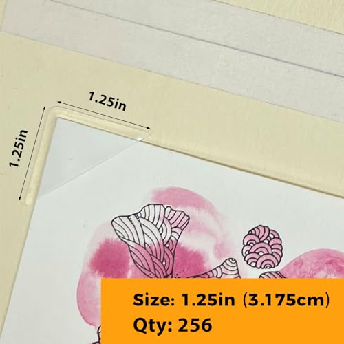 Archival Polypropylene Photo Corners (256 Count)
