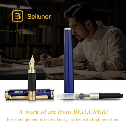 Blue Personalized Fountain Pen