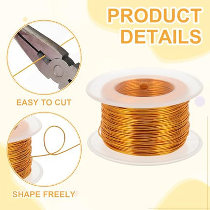 20 Gauge 0.8mm Anodized Aluminum Wire for Jewelry Craft Making