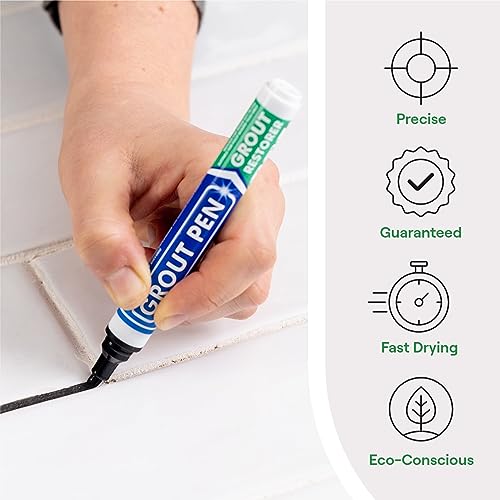 Grout Pen Black Tile Grout Paint Marker (2 Count)
