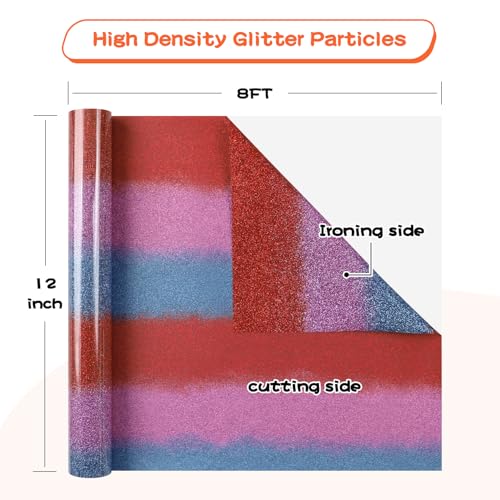 Glitter Heat Transfer Vinyl