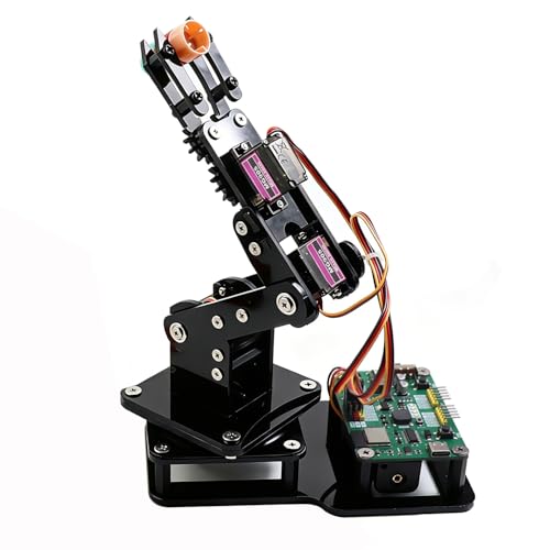 Smart Robot Arm for Arduino & MicroPython ESP32 4DOF Programmable Robotic Arm Building Kit with Joystick