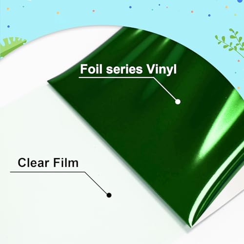 Metallic Green Sheet Foil Heat Transfer Vinyl