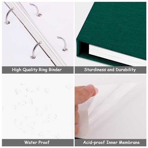 18 In Photo Album Self Adhesive with Picture Display Window