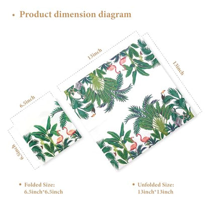 80 Pack Napkins Disposable Paper Towel Cocktail Dinner Party Decoration (80 Count)