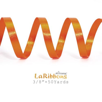 Orange Satin Ribbon 3