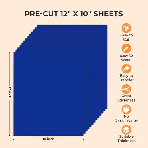 Royal Blue Heat Transfer Vinyl