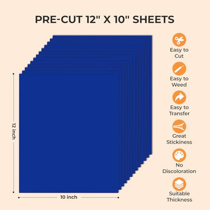 Royal Blue Heat Transfer Vinyl