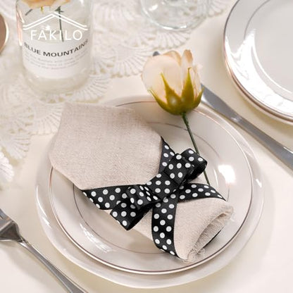Polka Dot Grosgrain Ribbon 3