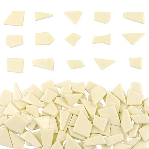 Glass Mosaic Tiles for Crafts Bulk (7.05 Ounce)