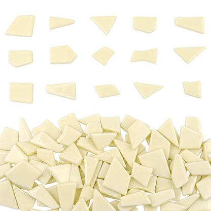 Glass Mosaic Tiles for Crafts Bulk (7.05 Ounce)