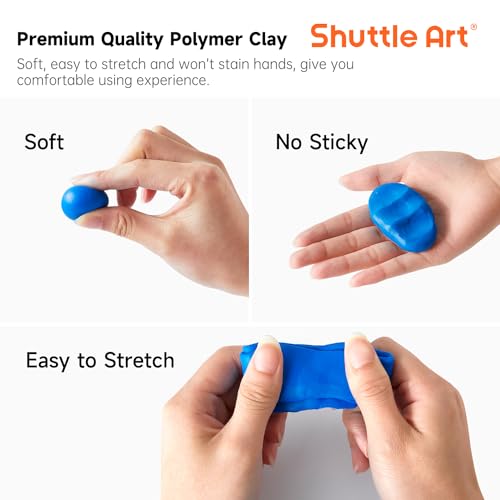 112 Colors Polymer Clay Kit (112 Count)