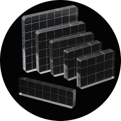6 Pack Clear Stamp Blocks (6 Count)