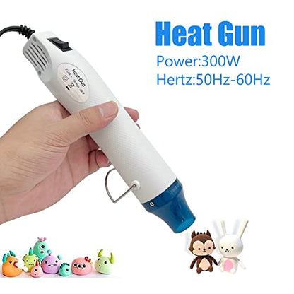 Heat Gun Mini Hot Air Gun for DIY Crafts Embossing Shrink Wrap