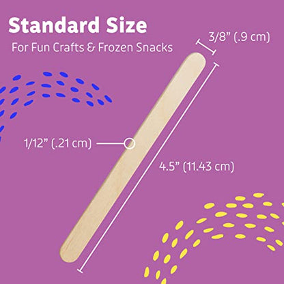 200 Popsicle Sticks (200 Count)