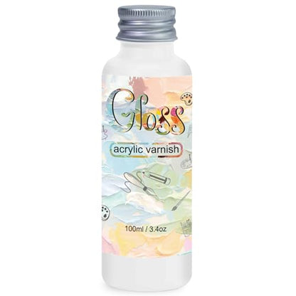 Gloss Varnish for Acrylic Painting (2 Count)