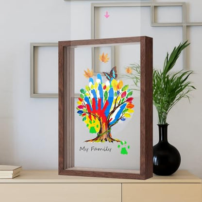 Brown Family Handprint Kit for 4