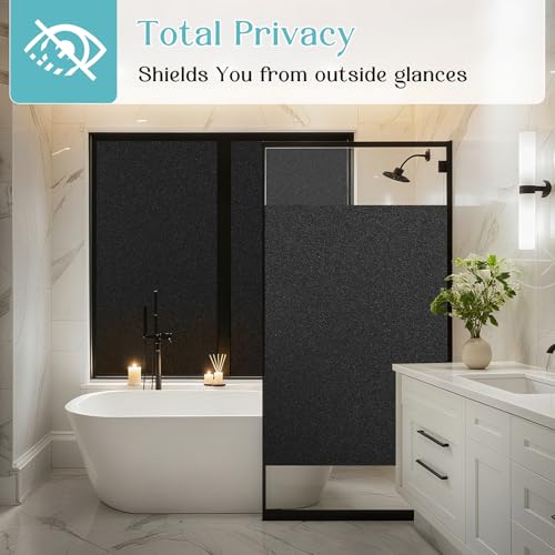 Blackout Window Privacy Film with Tools