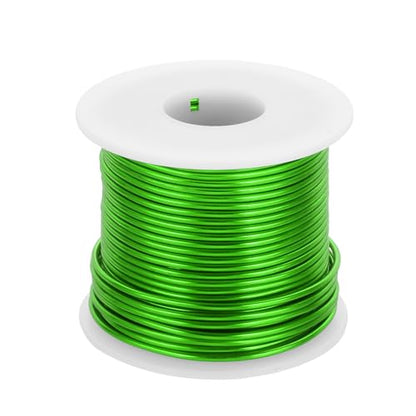 12 Gauge Anodized Aluminum Craft Wire Bendable Bonsai Training Wire 98 Feet 2mm for Sculpting Crafts Wreath Floral Beading Jewelry Making