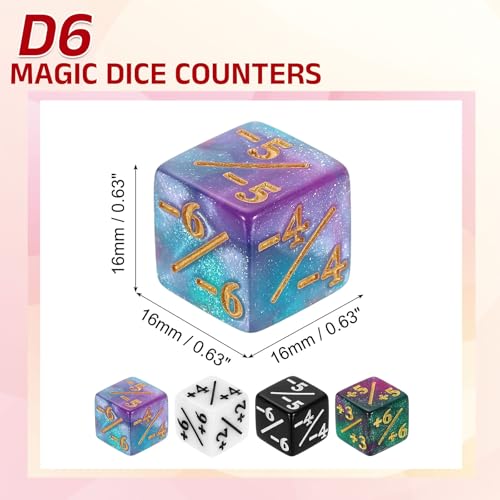 48Pcs Magic Dice Counters (48 Count)
