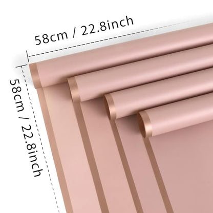20 Sheets Flower Wrapping Paper (20 Count)