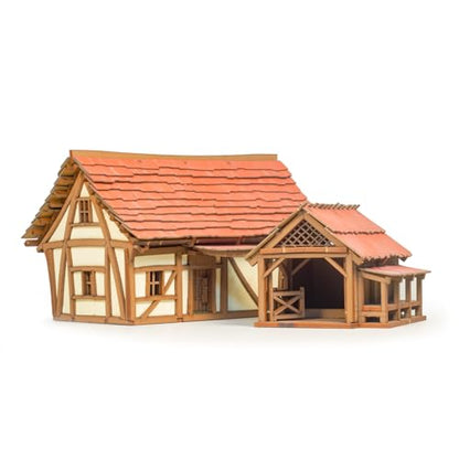 Cruck House and Cow shed