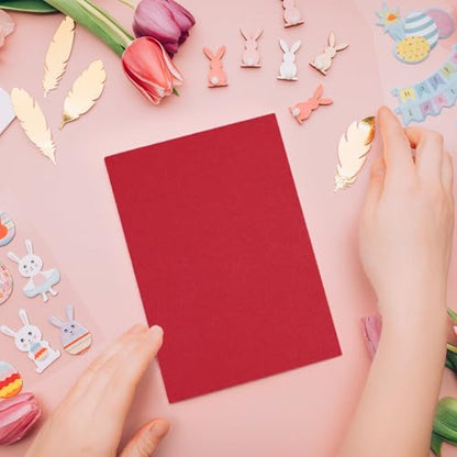 PA Paper Accents Stash Builder Cardstock 8.5" x 11" Crimson
