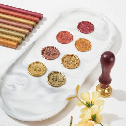 20pcs Bronze Wax Sealing Sticks (20 Count)