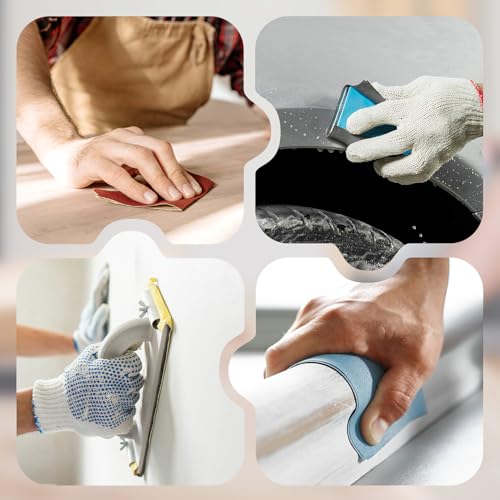 20PCS Sand Paper 500 Grit Sandpaper Sheets (20 Count)