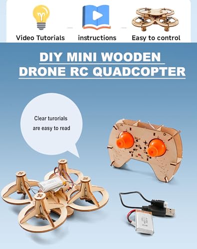 DIY Wooden Drone Building Kit