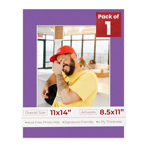 11x14 Mat for 8.5x11 Photo
