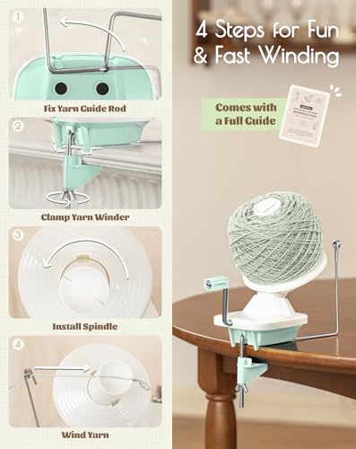 Yarn Winder Ball Winder for Crocheting