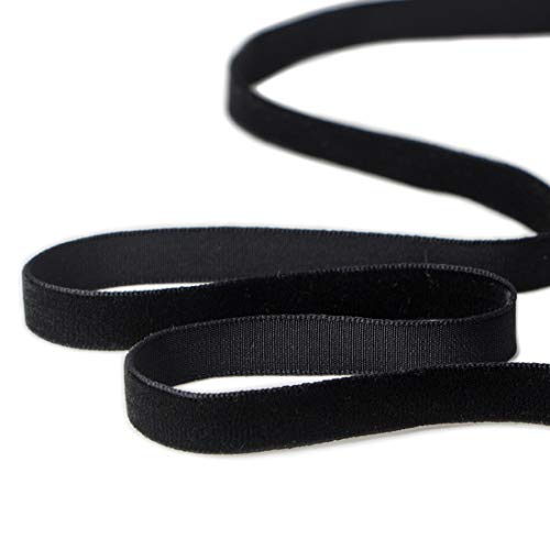 Polyester Black Velvet Ribbon (30 Foot)