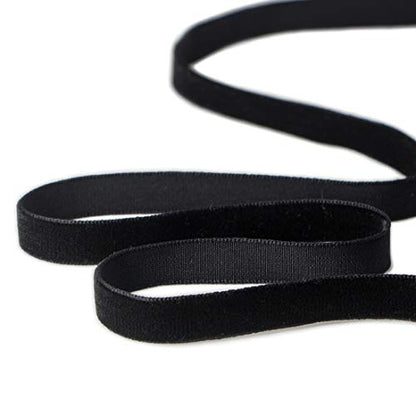 Polyester Black Velvet Ribbon (30 Foot)
