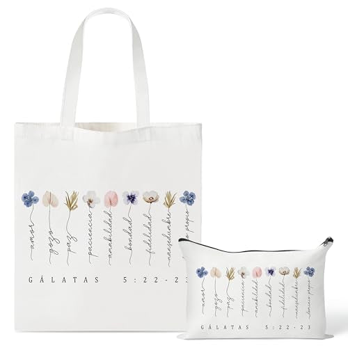 Spanish Floral Canvas Bags