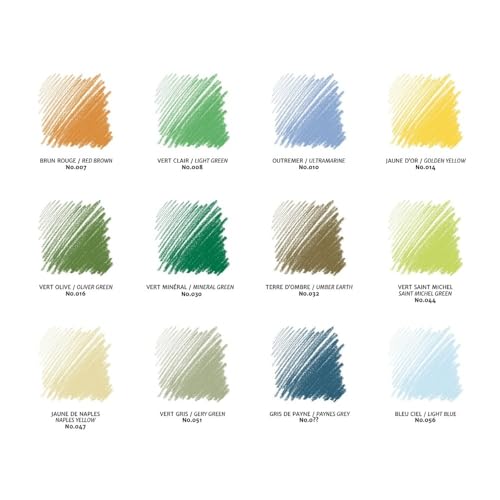 Conte Crayon 12 Assorted Landscape Set (12 Count)
