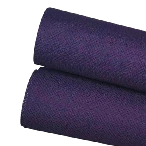 2 Sheets of Navy Blue 14 Count Aida Cloth