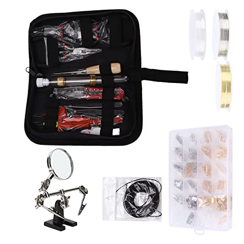 Jewelry Making Set with 3 Pliers