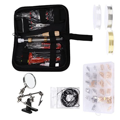 Jewelry Making Set with 3 Pliers