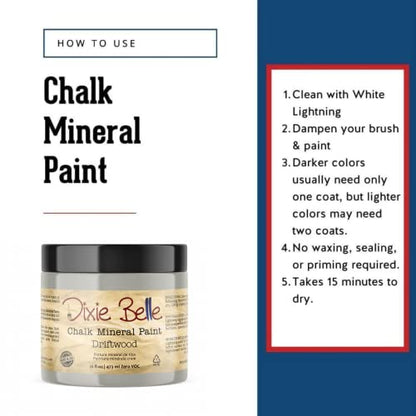 Chalk Mineral Paint (16 Fl Oz)