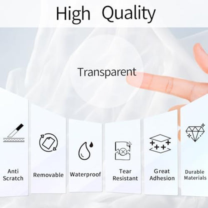 Round Transparent Thermal Label Stickers